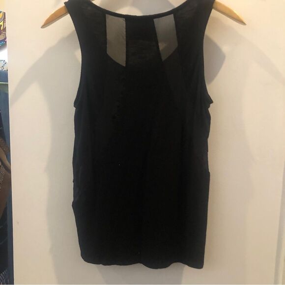 Harlowe & Graham Tank with sheer back panels - Picture 6 of 9